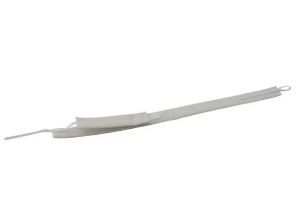 A White Adjustable Band For tracheostomy tube holder